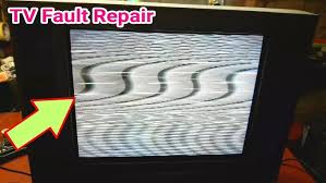 CRT TV Distorted Picture