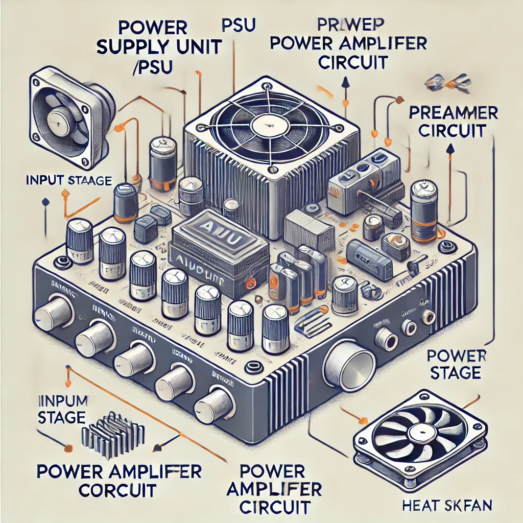 Key Components of an Audio Amplifier