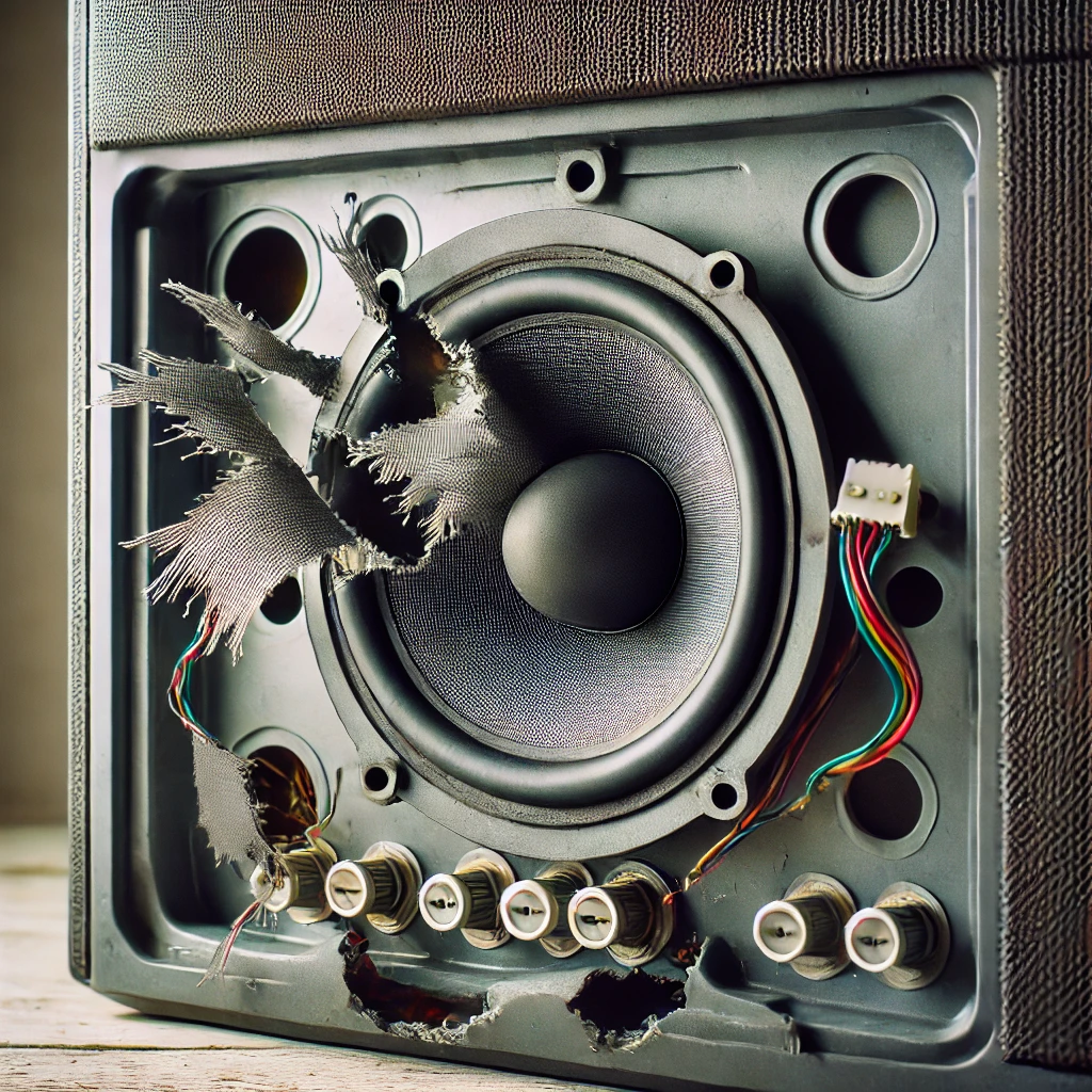 Faulty Speakers – Over time, speakers may wear out or get damaged.