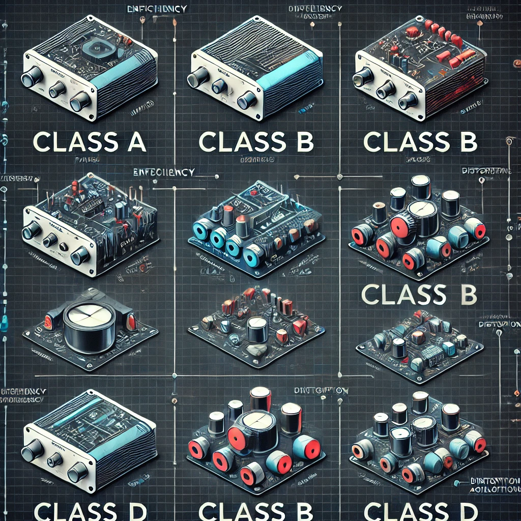 Types of Audio Amplifiers