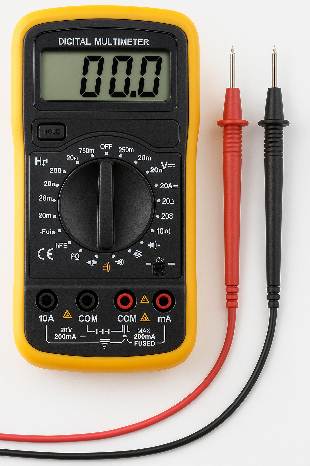 Digital Multimeter for CRT TV Repair