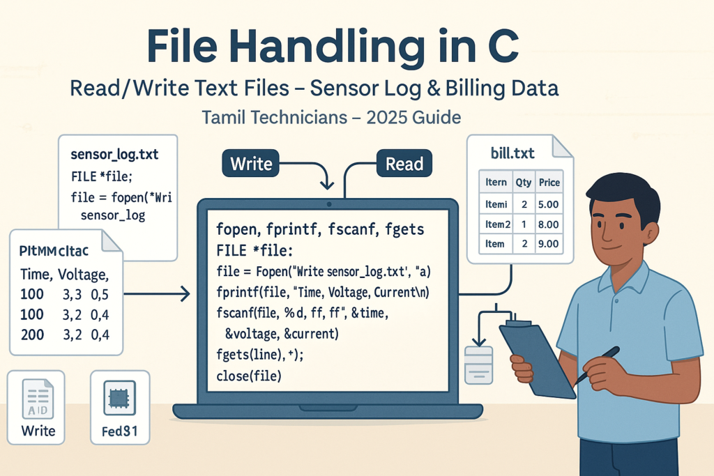 file handling in C