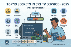Top 10 Secrets in CRT TV Service in 2025